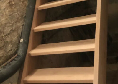 Escalier hêtre